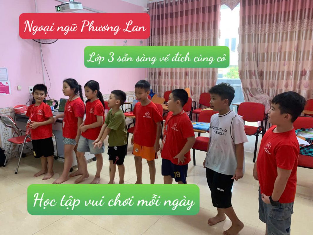 Tiếng Anh trẻ em tại Vĩnh Phúc: Học tập, vui chơi mỗi ngày