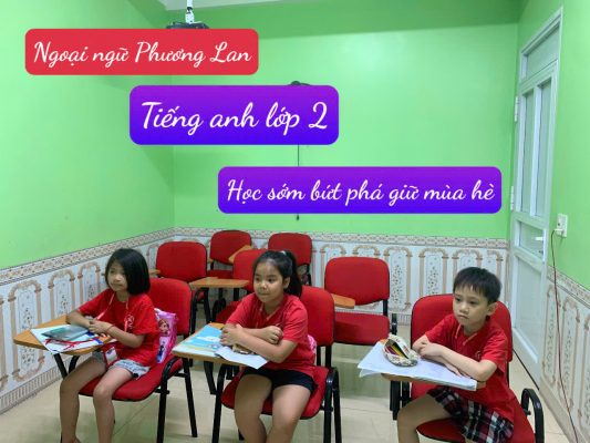 tiếng anh lớp 2 tại Vĩnh Phúc