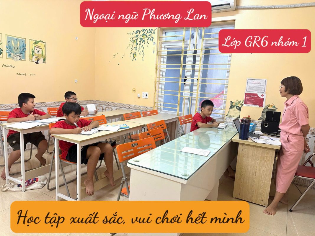 tiếng anh lớp 6 tại Phúc Thọ