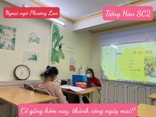Học tiếng Hàn tại Vĩnh Phúc