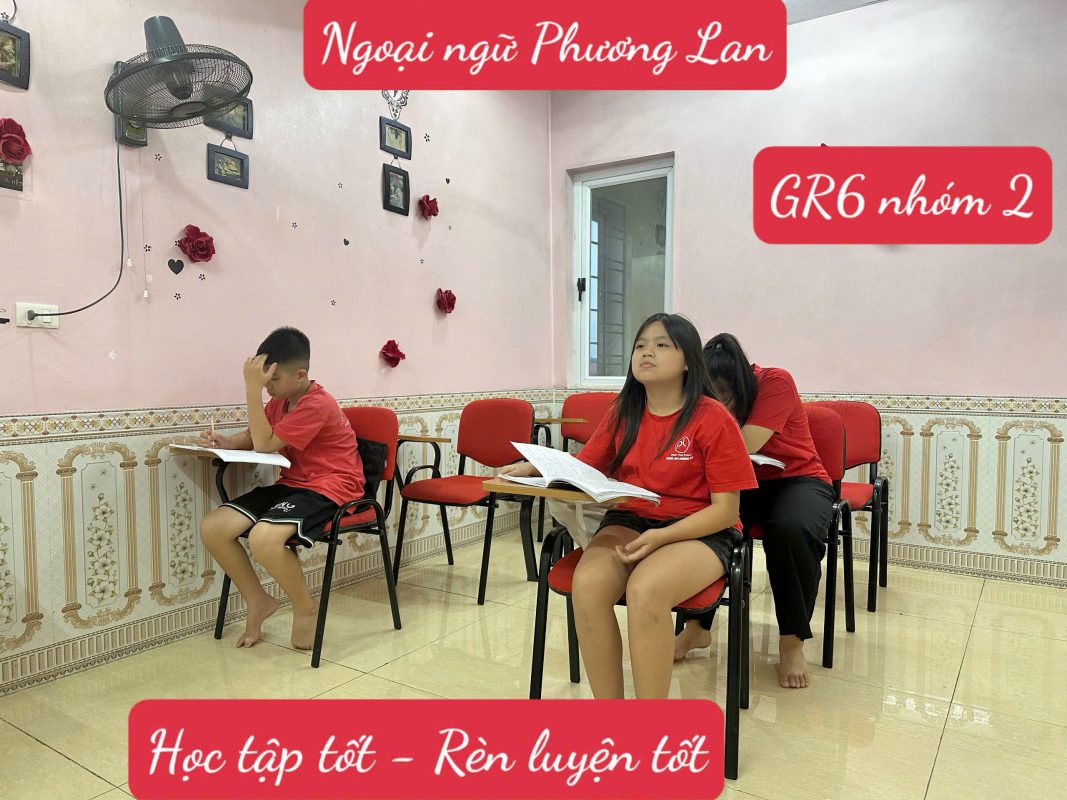 tiếng anh lớp 6 tại Vĩnh Phúc