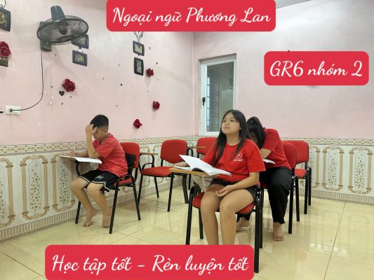tiếng anh lớp 6 tại Vĩnh Phúc