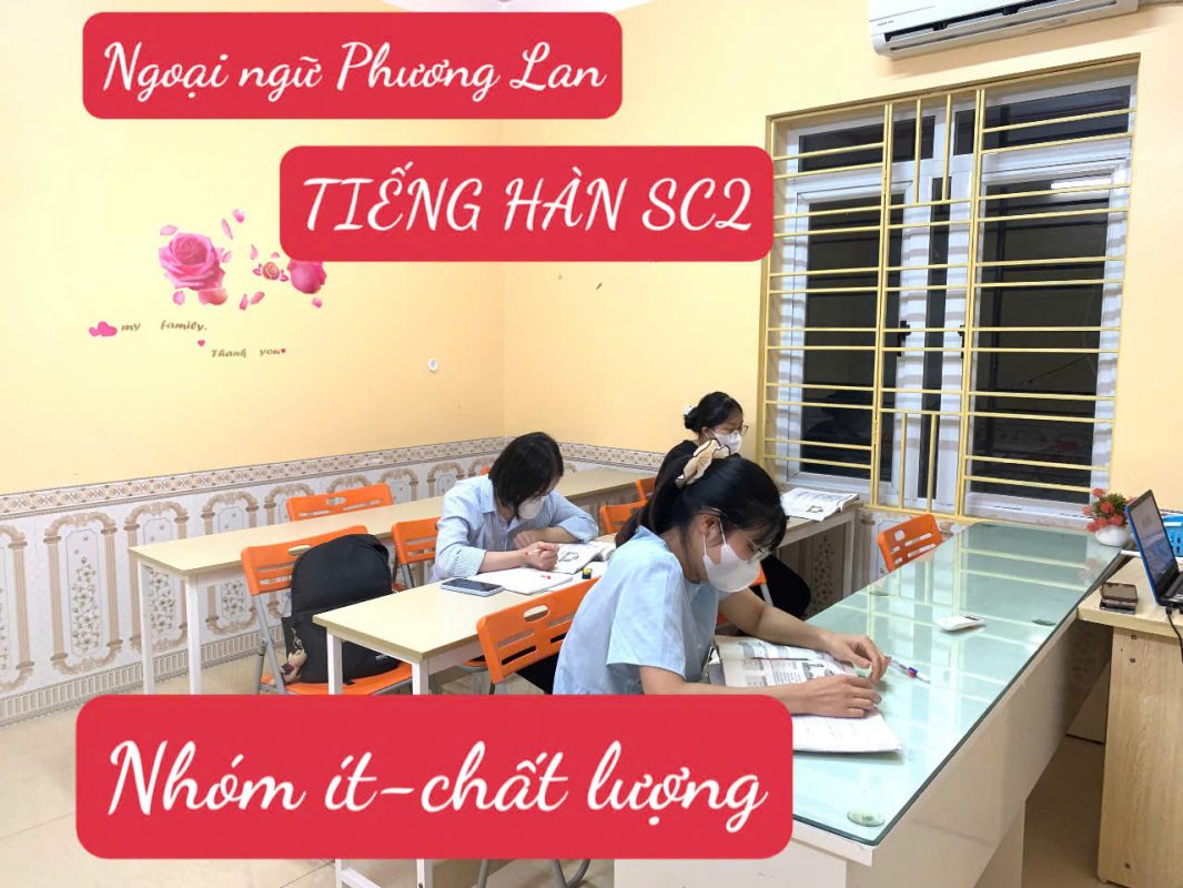 Học tiếng Hàn tại Vĩnh Phúc