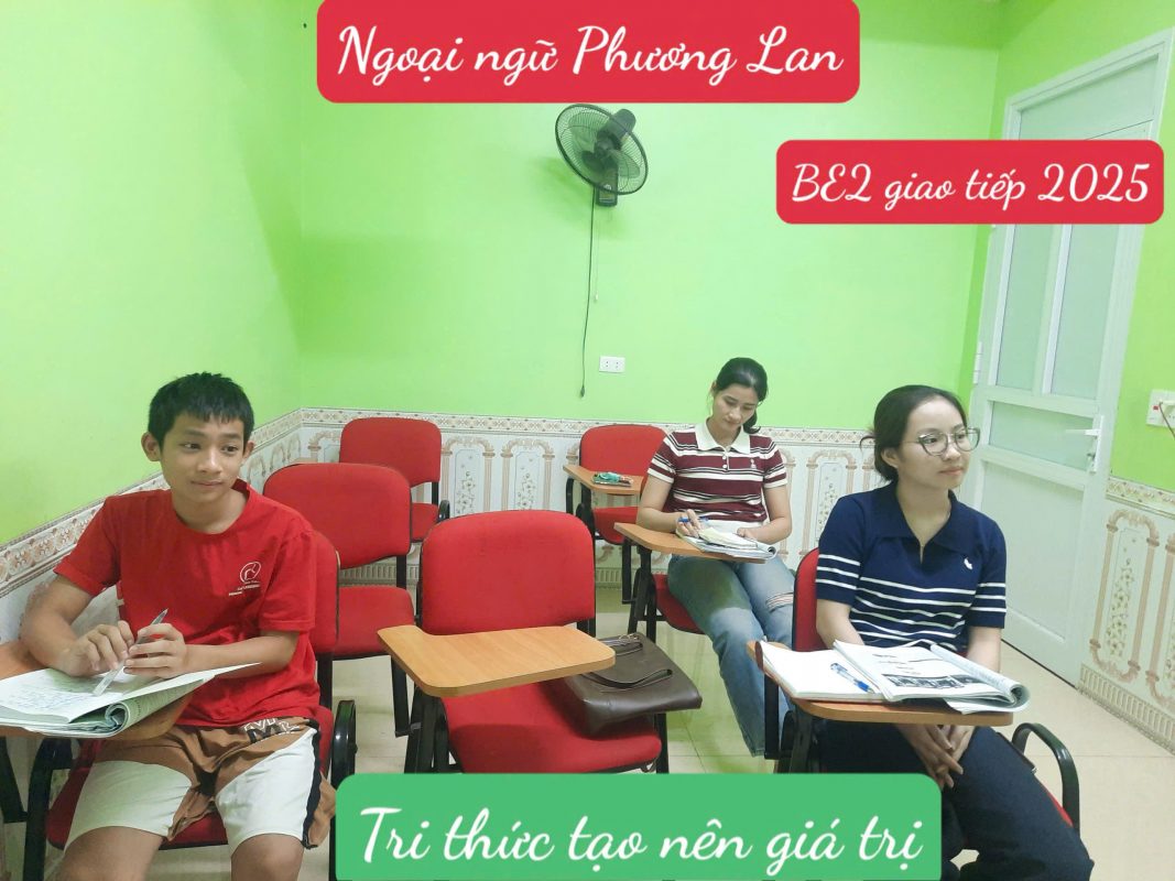 Học tiếng Anh giao tiếp tại Vĩnh Phúc