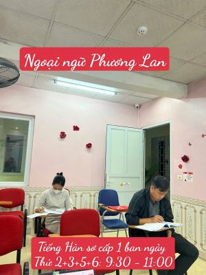 Học tiếng Trung tại Vĩnh Phúc